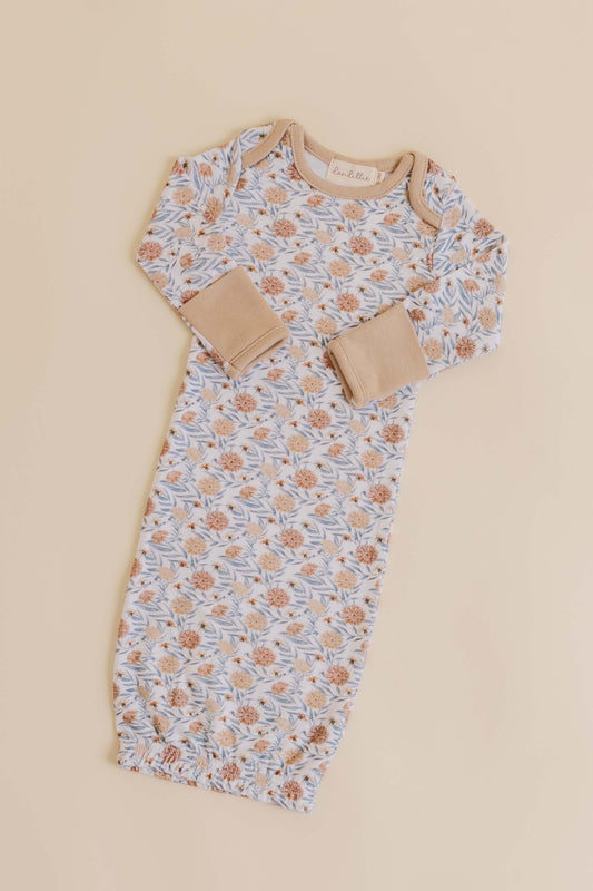 Organic Dandelion Sleeper Gown