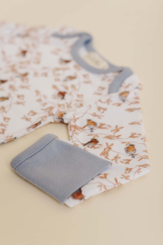 Organic Robin Sleeper Gown