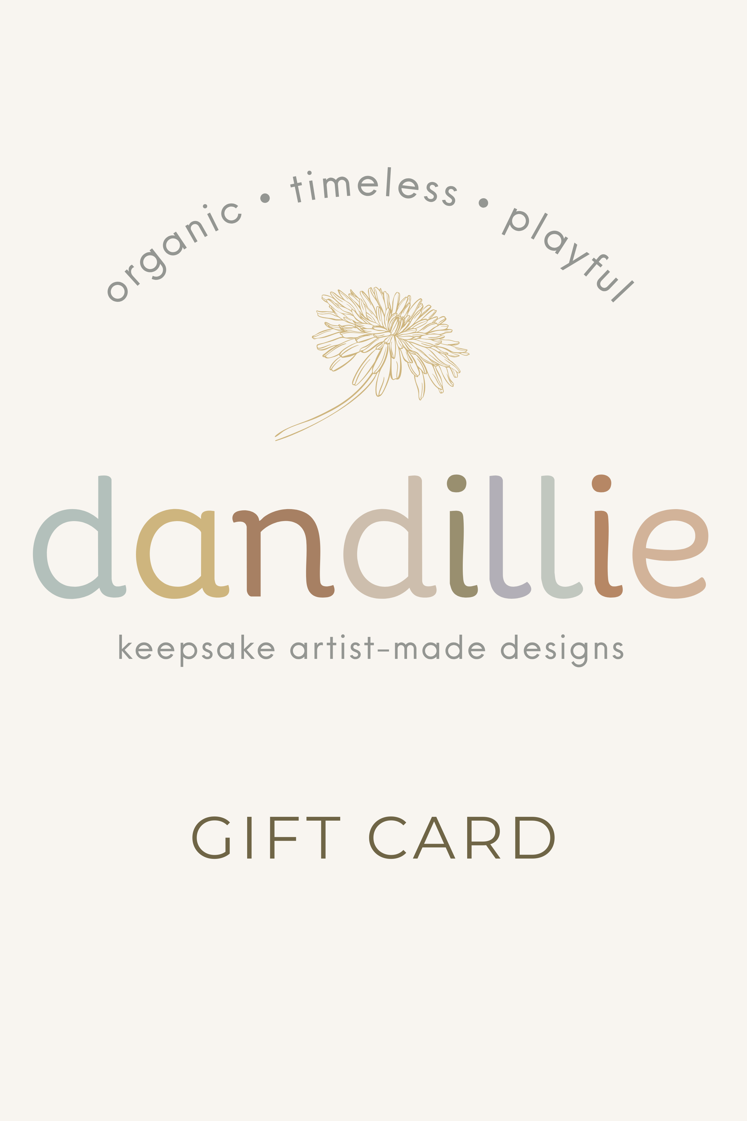 Dandillie Gift Card