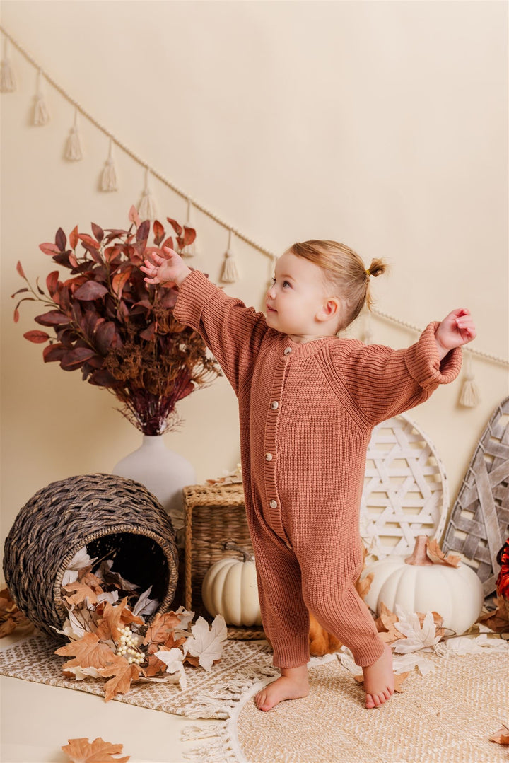 Maple Knit Romper