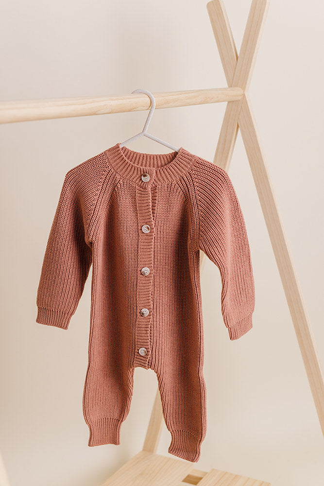 Maple Knit Romper