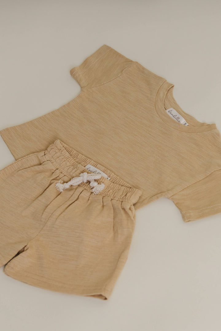 Organic Cotton Fawn Jersey Set One